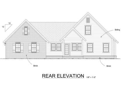 Craftsman House Plan #4848-00061 Elevation Photo