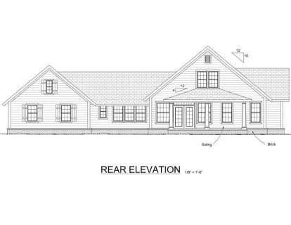 Craftsman House Plan #4848-00062 Elevation Photo