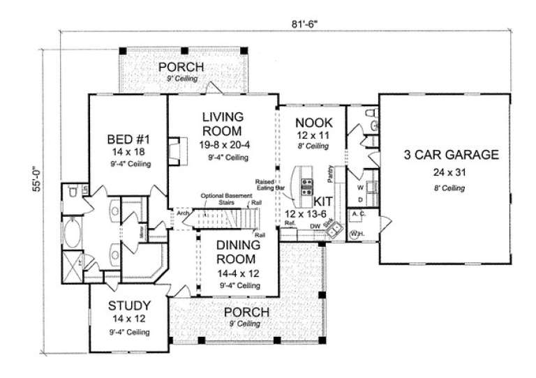 House Plan House Plan #13732 Drawing 1