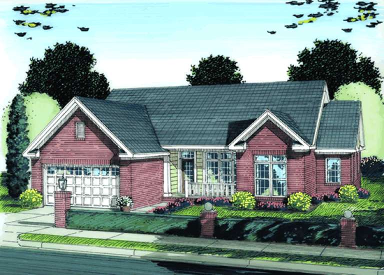 House Plan House Plan #13736 Front Elevation