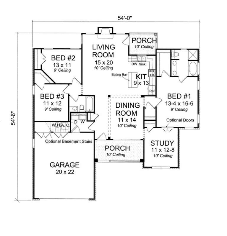 House Plan House Plan #13736 Drawing 1