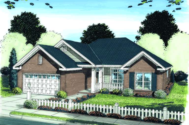 House Plan House Plan #13738 Front Elevation