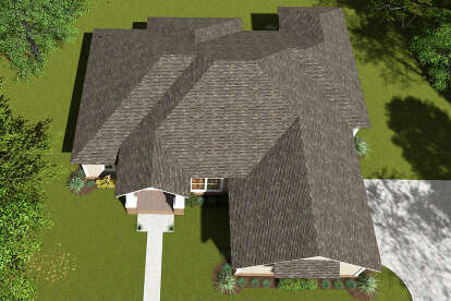Craftsman House Plan #4848-00070 Elevation Photo