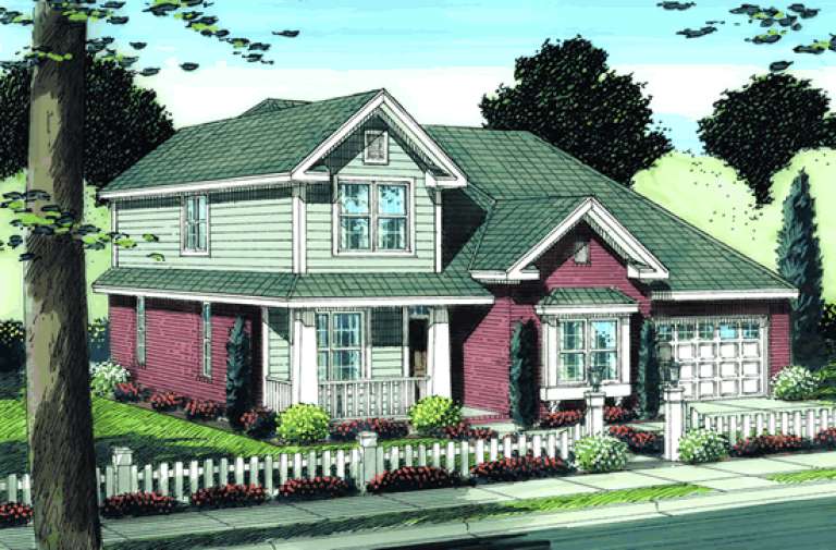 Traditional House Plan #4848-00073 Elevation Photo