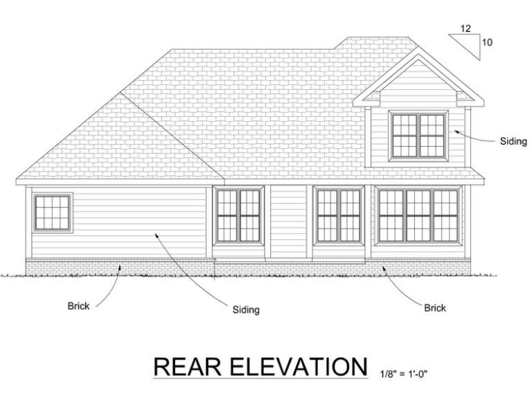 Traditional House Plan #4848-00073 Elevation Photo