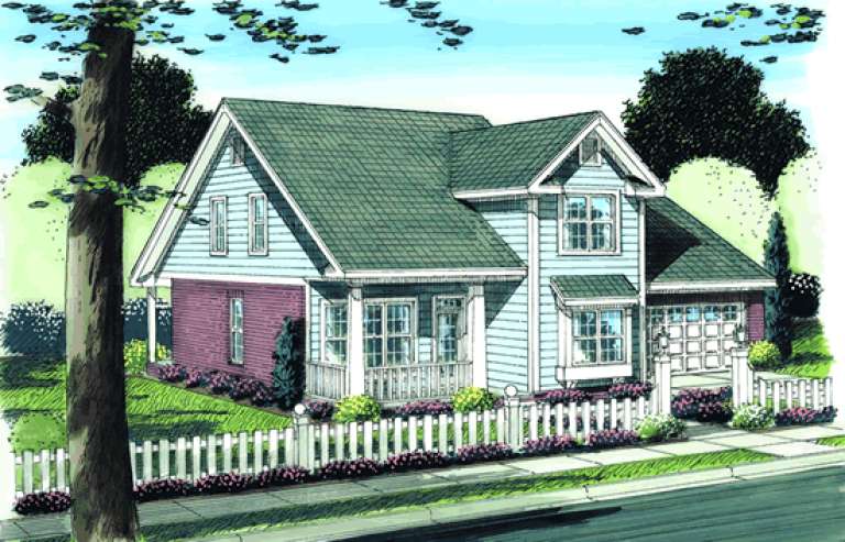 House Plan House Plan #13744 Front Elevation