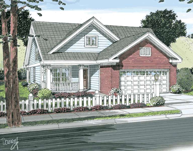 House Plan House Plan #13745 Front Elevation