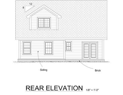 Traditional House Plan #4848-00075 Elevation Photo