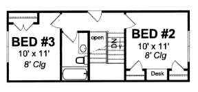 Floorplan 2 for House Plan #4848-00076
