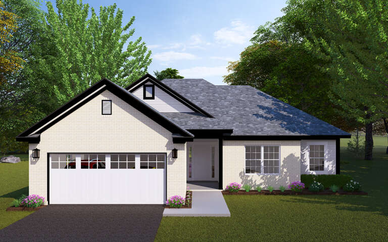 House Plan House Plan #13749 Front Elevation