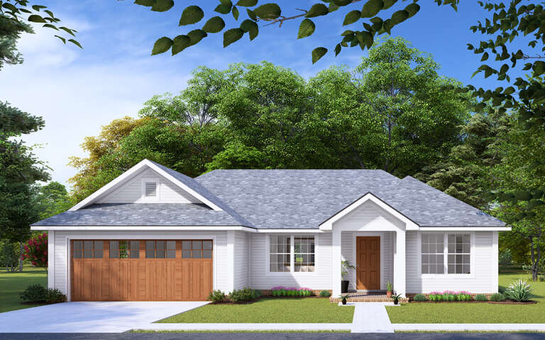 House Plan House Plan #13750 Front Elevation