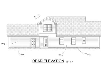 Country House Plan #4848-00081 Elevation Photo