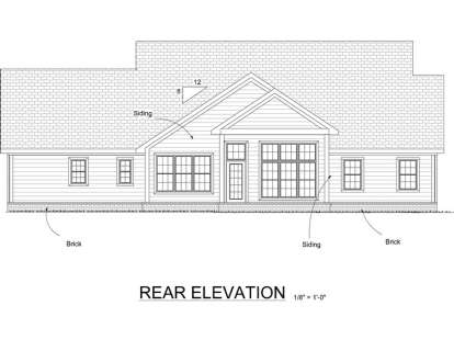 Traditional House Plan #4848-00084 Elevation Photo