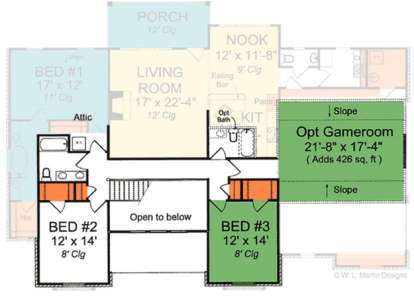 House Plan House Plan #13754 Drawing 2