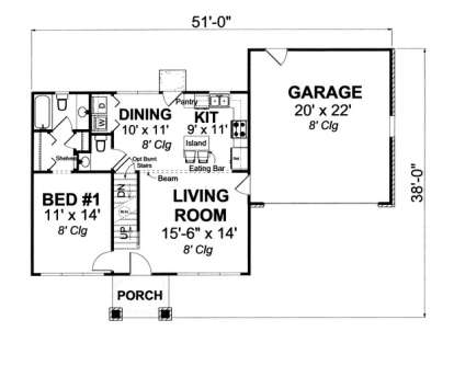 House Plan House Plan #13755 Drawing 1