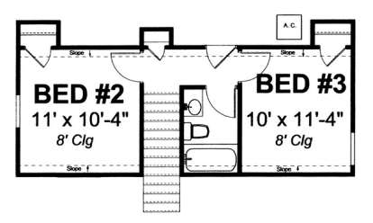 Floorplan 2 for House Plan #4848-00085