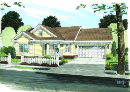 Craftsman House Plan #4848-00086 Elevation Photo