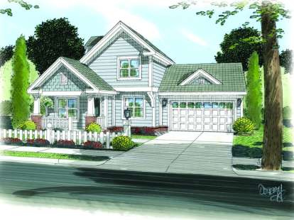 Craftsman House Plan #4848-00089 Elevation Photo