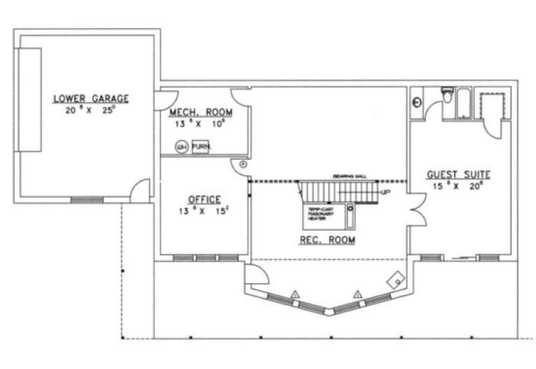 House Plan House Plan #1376 Drawing 1