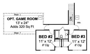 Floorplan 2 for House Plan #4848-00092