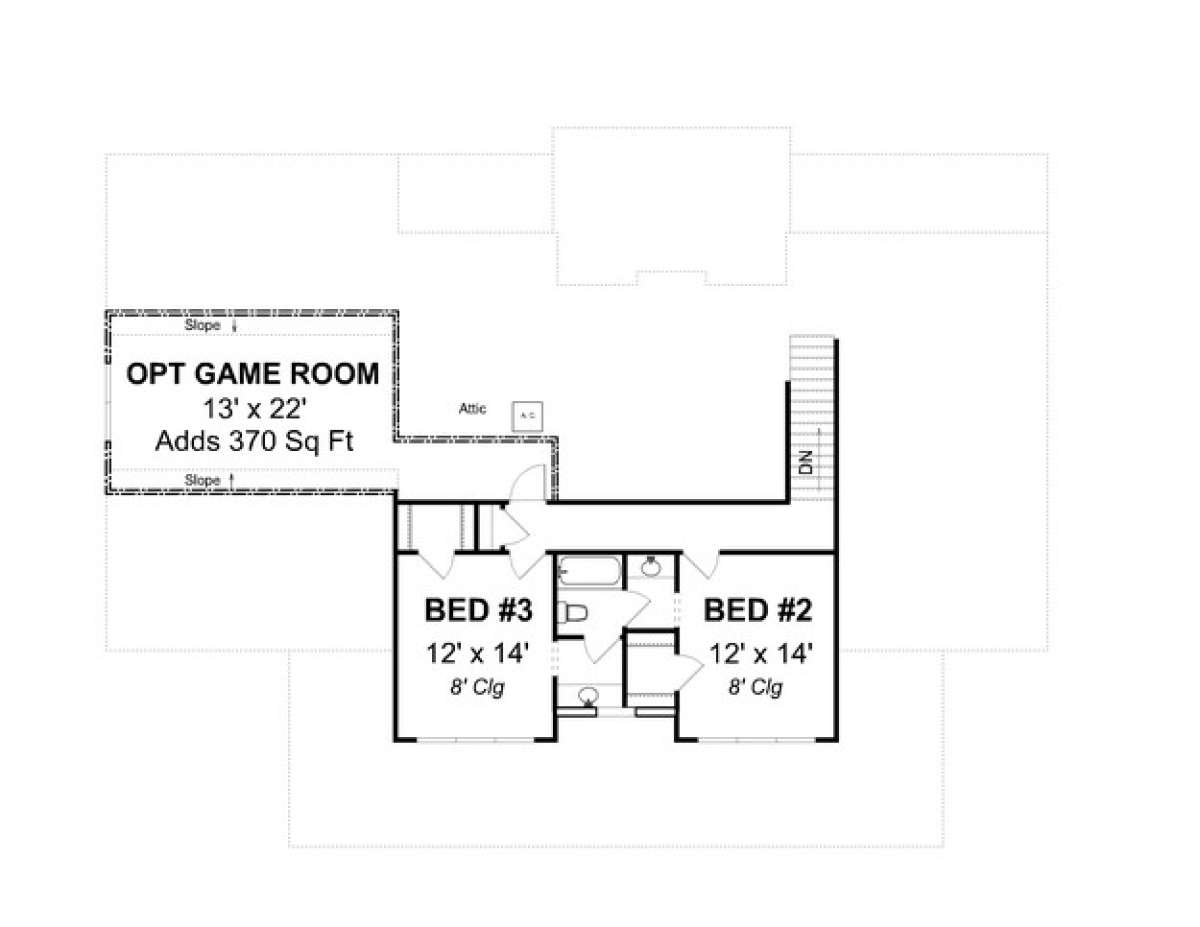 Floorplan 2 for House Plan #4848-00093