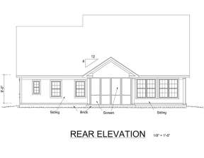 Craftsman House Plan #4848-00094 Elevation Photo