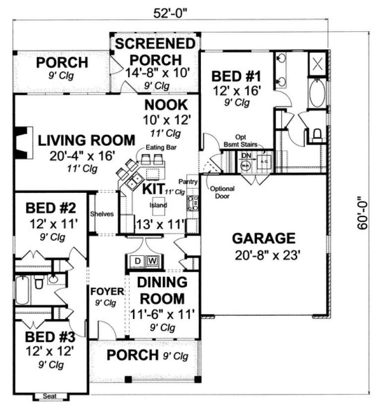 House Plan House Plan #13764 Drawing 1