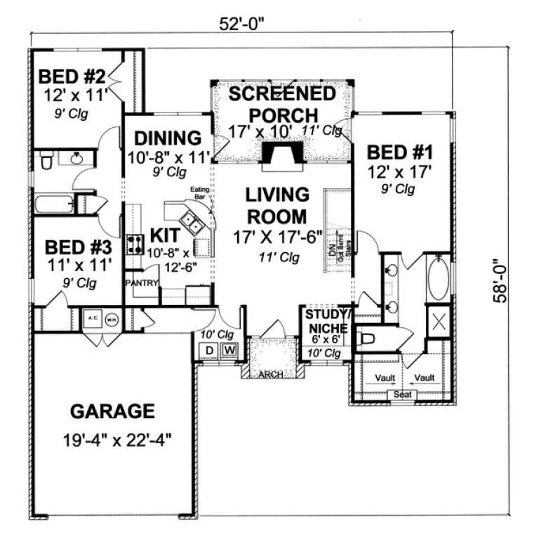 House Plan House Plan #13766 Drawing 1
