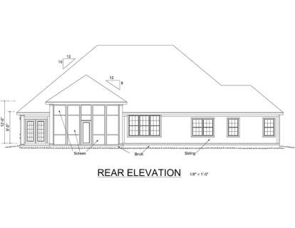 Traditional House Plan #4848-00098 Elevation Photo
