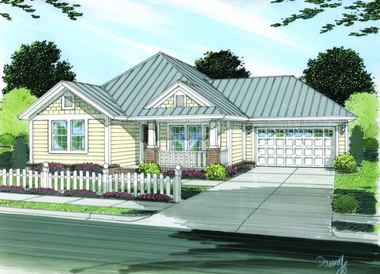 House Plan House Plan #13769 Front Elevation