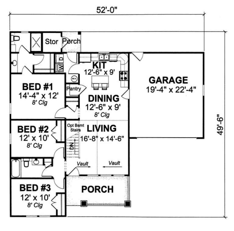 House Plan House Plan #13769 Drawing 1