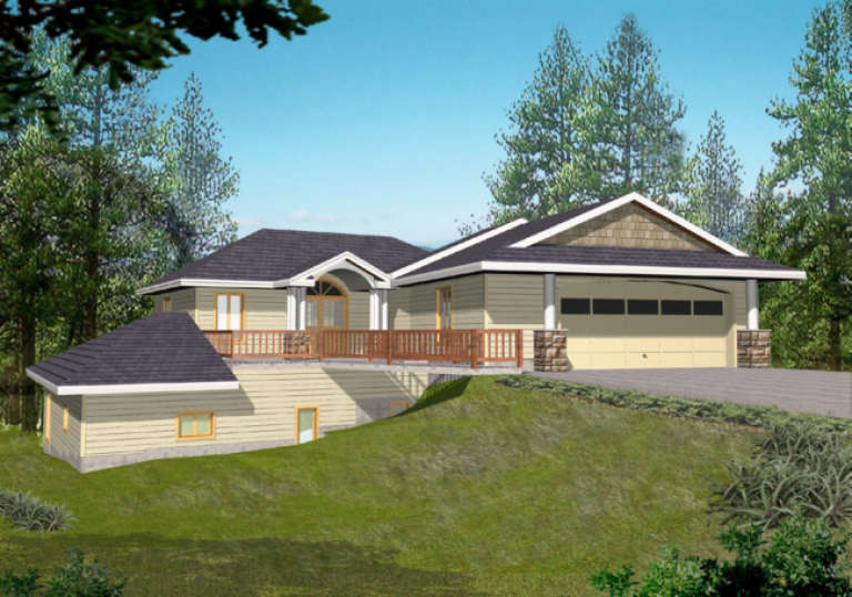 House Plan House Plan #1377 Front Elevation