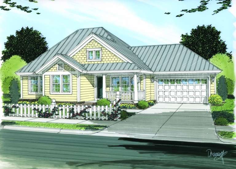 House Plan House Plan #13773 Front Elevation