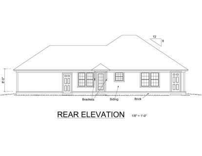 Bungalow House Plan #4848-00103 Elevation Photo