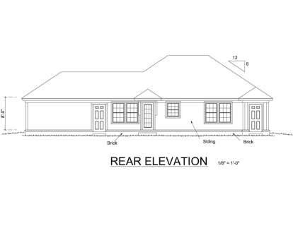 Cottage House Plan #4848-00105 Elevation Photo