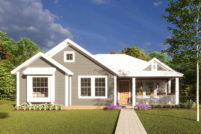 House Plan House Plan #13776 Front Elevation 