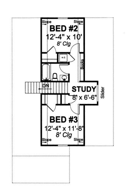 Floorplan 2 for House Plan #4848-00108