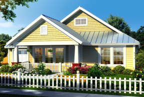 Cottage House Plan #4848-00109 Elevation Photo