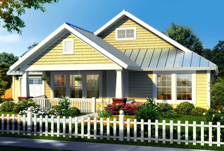 Cottage House Plan #4848-00109 Elevation Photo