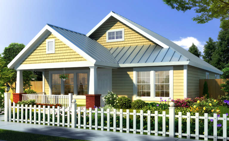 Craftsman House Plan #4848-00110 Elevation Photo