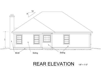 Cottage House Plan #4848-00112 Elevation Photo