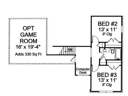 Floorplan 2 for House Plan #4848-00113