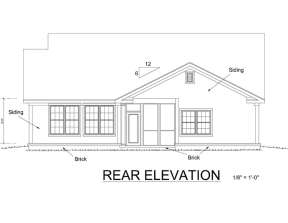 Cottage House Plan #4848-00114 Elevation Photo
