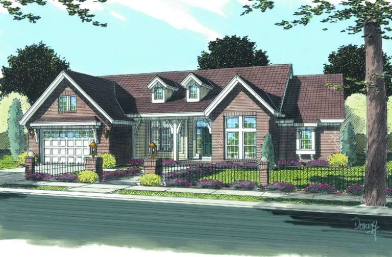 House Plan House Plan #13786 Front Elevation