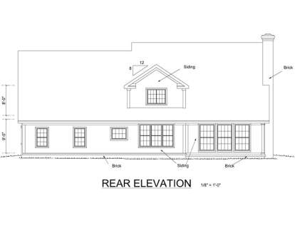 Traditional House Plan #4848-00117 Elevation Photo