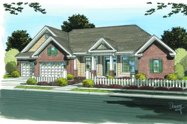 House Plan House Plan #13788 Front Elevation
