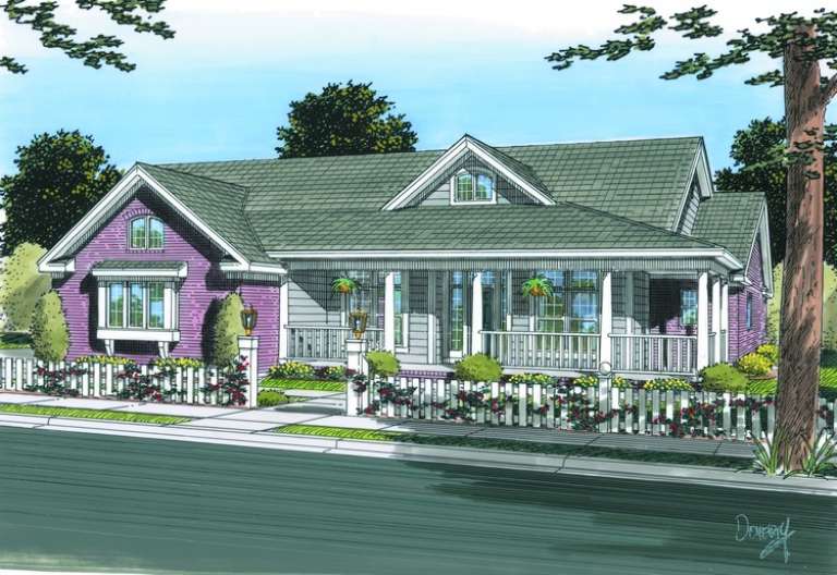 House Plan House Plan #13789 Front Elevation