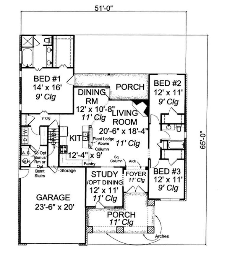 House Plan House Plan #13790 Drawing 1