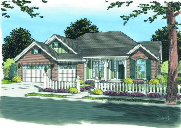 House Plan House Plan #13791 Front Elevation