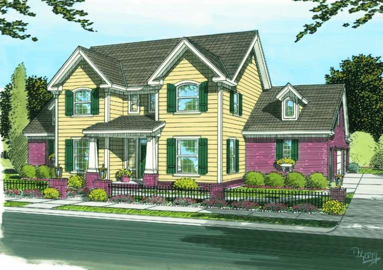House Plan House Plan #13792 Front Elevation